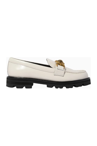 Kurt Geiger Mansion Patent Leather Loafers, Rugan Deri Ve Zamansız Şıklık Beyaz