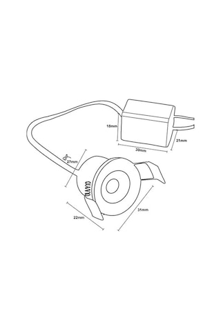 Cata CT-5270SB 1.5 W Beyaz Yıldız Spot Hareketli Satin Kasa