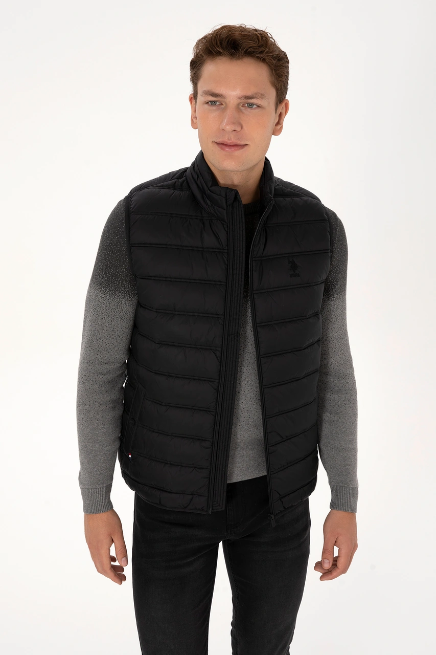 U.s. Polo Assn. Erkek Siyah Yelek Dokuma 50310039-vr046 Siyah