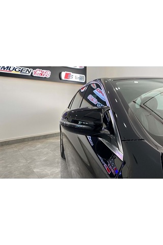 Mercedes W213 Batman Yarasa Ayna Kapağı Piano Black / 2017 ve Sonrası