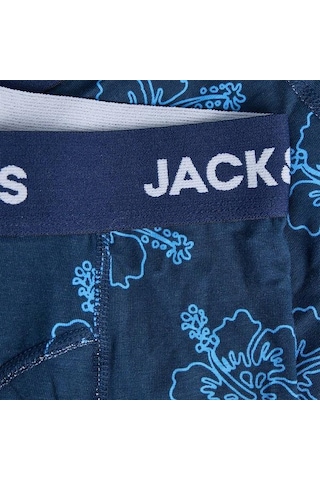 Jack & Jones Jack&jones Anthony Print Noos 3' Lü Erkek Lacivert Boxer