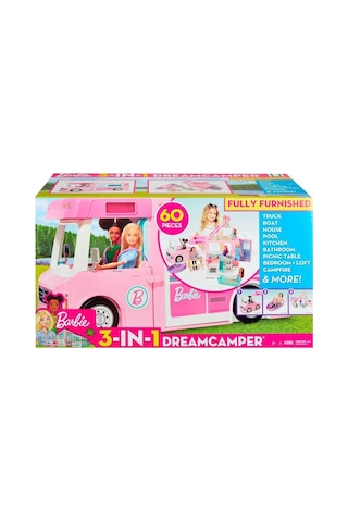 Barbie'nin Üçü Bir Arada Rüya Karavanı  Ghl93
