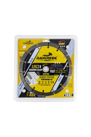 Dawreek Dt011cd 180mm Premium Segmentli Turbo Elmas Testere Granit-mermer-taş