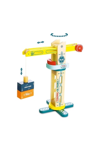 Vilac - Vilacity Mıknatıslı Mini Vinç