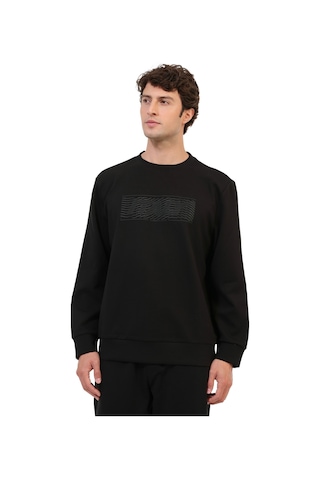 Lumberjack Ml Vance 16ıtl-14 6pr Erkek Sweatshirt siyah