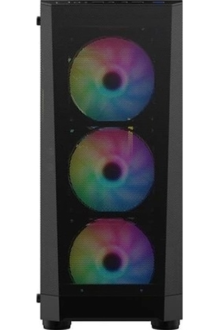 1st Player Fd5-m Siyah 600w 80+ Argb 4x12cm Fan Temperli Cam Mesh Usb 3.0 M-atx Kasa