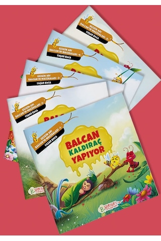 Gezgin Arı Balcan’In Maceraları 5 Cilt - Yaşar Koca