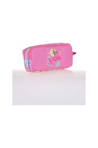 Kaukko Kids-Love Desing Pink Flamingo Kalem Çantası L8072
