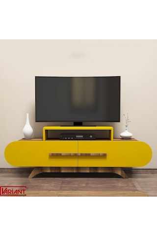Variant Variant Rose Tv Sehpasi Tv Ünitesi ( Ceviz-Sari )