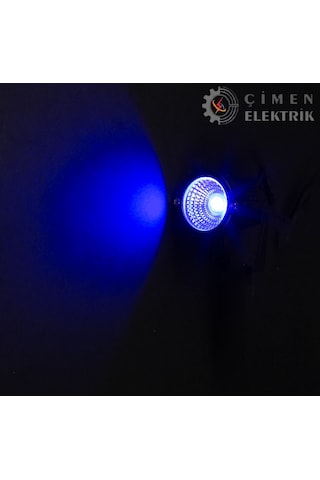 Noas Yl74 0503 Mavi Işık 5w Kazıklı Bahçe Armatürü Mavi