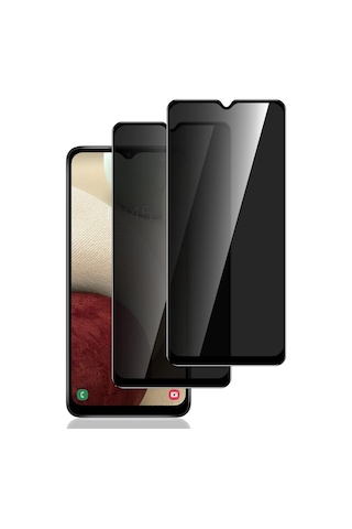 Infinix Hot 30 Uyumlu Gizlilik Filtreli Hayalet Ekran Koruyucu Nano Cam 2 Adet