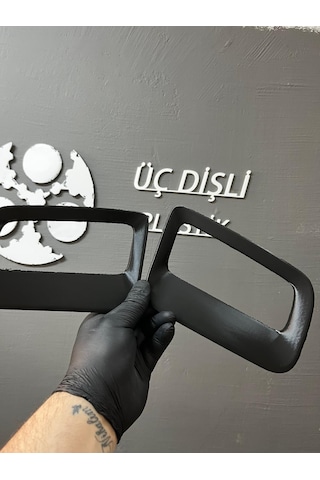 C Max Sis Far Çerçevesi Sisli 2007-2010 Arası Model Sağ Sol Set 3d Baskı Siyah 1 Set