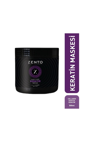 Zento Keratin Saç Maskesi 500 ML Zento Keratin Saç Maskesi 500 ML