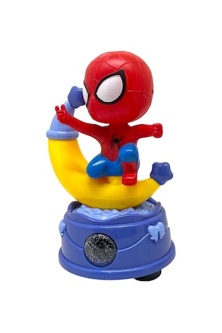 Pilli Sesli Işıklı Dans Eden Figür Örümcek Adam Spider - Man