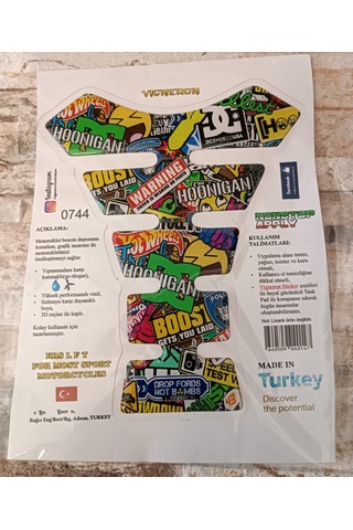 Vigneron Warnıng Depo Tankpad