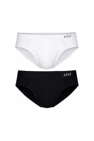 Tutku Elit 1351 Erkek İnce Bel Kemerli Slip Külot Rahat Esnek Günlük Kullanım 6 Lı Paket Siyah