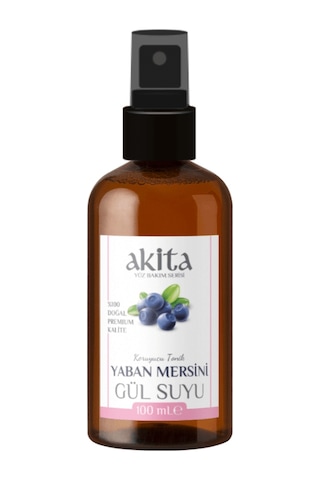 Akita Doğal Antioksidan Cam Şişe Gül Suyu 100 ML