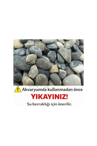Doğal Dere Taşı Akvaryum Çakıl Taşı Dekoratif Akvaryum Kumu Teraryum Vazo Ve Saksı Dekor Taşı