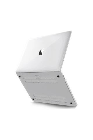 Mepa Newface Macbook Uyumlu Pro 13 2020 Macbook Uyumlu Buzlu Kapak - Şeffaf Najmaddin Standart