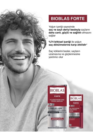 Bioblas Forte Şampuan 360 ml - Yoğun Dökülme Şampuanı
