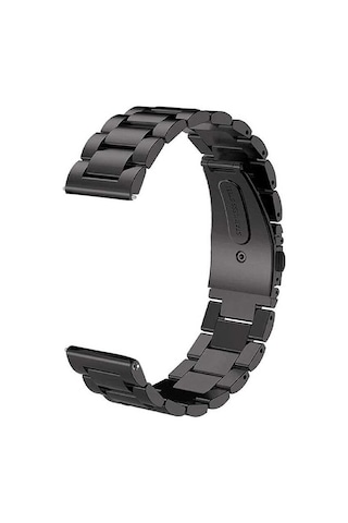 Galaxy Watch 46mm 22mm Uyumlu Krd-04 Metal Zore Kordon-rose Gold