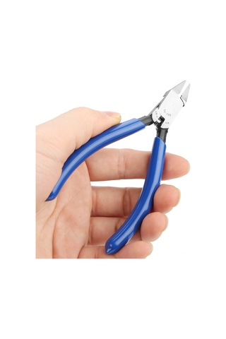Geeksen 4 İnç Krom Vanadyum Çelik Tel Kesme Pensesi, Ergonomik Tutma Kulpu İle Dayanıklı Ve Kullanımı Rahat