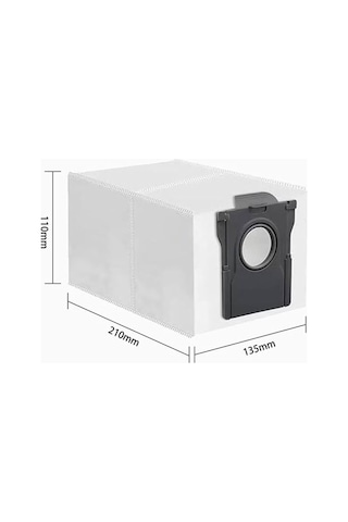Dreame L10s Pro Ultra Head Rll82ce Robot Süpürge Uyumlu 1 Adet Toz Torbası Yadek Parça Seti
