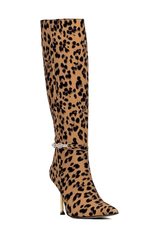 Miss Park Moda Pm543 K1015-1 Kadın Topuklu Çizme Siyah Siyah