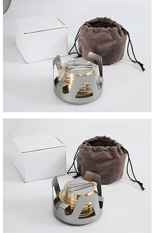 Prestigegoods Halın Altın Sarı Mini Gaz Brülör, Kamp & Piknik İçin Kullanışlı Sarı