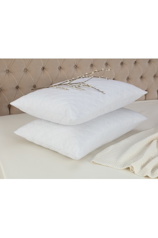 Madame Coco Raison 2 Li Kapitoneli Yastık Alezi 1kysal002050 X 70 Cm-beyaz