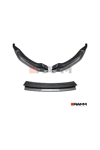 Bmw M3 M4 F80 F81 F82 F83 Ön Lip Parlak Karbon