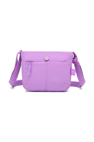 Smart Bags Mikro Poly Kumaş Postacı Kadın Çantası 3340 Lila