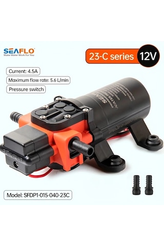 Motion003 Rv Kucuk Difuz Pompa 12v 24v Su Aritici Guclendirme Pompa Otomatik Baslatma Miniatur Arac Montajli