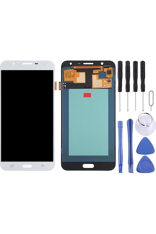 Samsung Uyumlu Galaxy J7 Core Lcd Ekran Dokunmatik Beyaz Sm-j701
