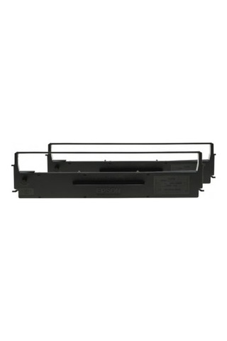 Epson C13S015647Ba -Ikılı Paket-Black Ribbon- Lx-350 / 300+ / 30