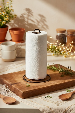 Snippy Dore - Tel Kağıt Havluluk Dik Peçetelik Rulo Peçetelik Siyah