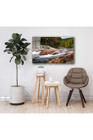Manzara Doğa Cam Tablo 4mm Dayanıklı Temperli Cam51