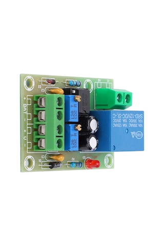Gajeena Xhm601 12v Akü Şarj Kontrol Modülü, Aşırı Şarj Korumalı, Otomatik Başlangıç/kesme 10.5-11.5v/14.4-14.8v , Enerji Tasarruflu Led Gösterge