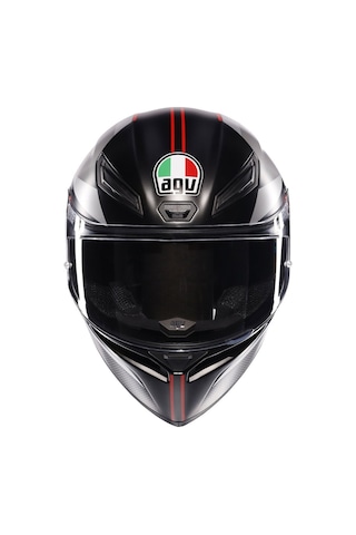 Agv K1 S Lap Siyah Gri Kırmızı Confıguratıon Kask Diğer