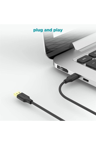 Qgeem QG-HD16 DP 4K / 60Hz HD Video Adaptörü Kablosu 1 Metre