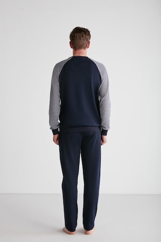 U.S. Polo Assn. Erkek Uzun Kol Lacivert Pijama Takım C1t8n7o12 001