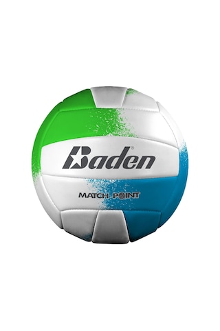 Baden Match Point Cushioned Synthetic Leatheroutdoor Recreation Backyard Volleyball + College Camp Ball All Ages Officia Çok Renkli