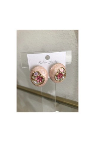 Linalya Jewelry Pembe Küpe - Model 236 Linalya Jewelry Pembe Küpe - Model 236