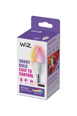 Wiz 40W Renkli Ambiyans E14 Akıllı Ampul (C37)