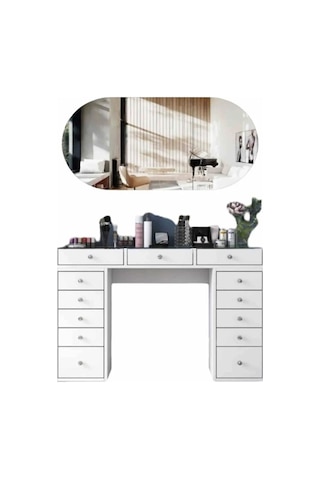 80 X 50 Cm Duvar Aynası, Dekoratif Ayna, Konsol Aynası, Hol Aynası, Dresuar Aynası 80 X 50 Gümüş Ovalayna Gümüş