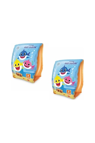 Şişme Kolluk Baby Shark 15x23 Cm Çok Renkli