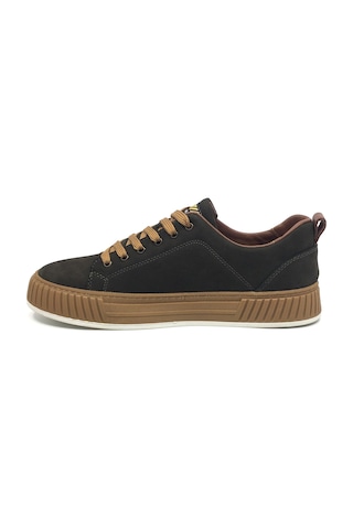 Taşpınar Ayakkabı Taşpınar %100 Hakiki Deri Sneaker Ortopedik Kışlık Erkek Rahat Günlük Ayakkabı Yeni Sezon Haki
