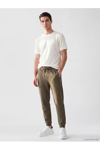 Lcwaıkıkı Classic Haki Regular Fit Erkek Jogger Eşofman Altı