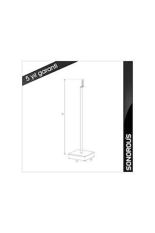 Sonorous Sp 200  B-Blk Hoparlör Ayakları