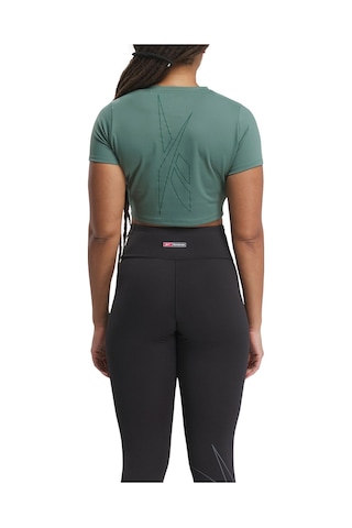 Reebok Lux Bold Crop Tee Pastel Yesıl Kadın Kısa Kol T-shirt 000000000101696388 Yeşil